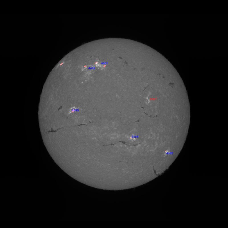 Active regions
