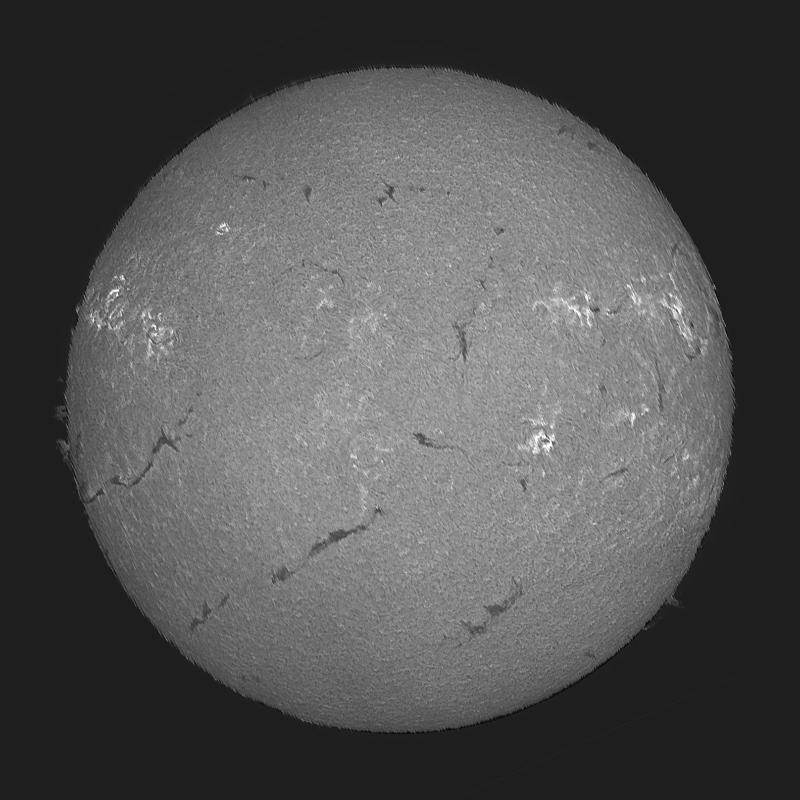 Disque solaire traité