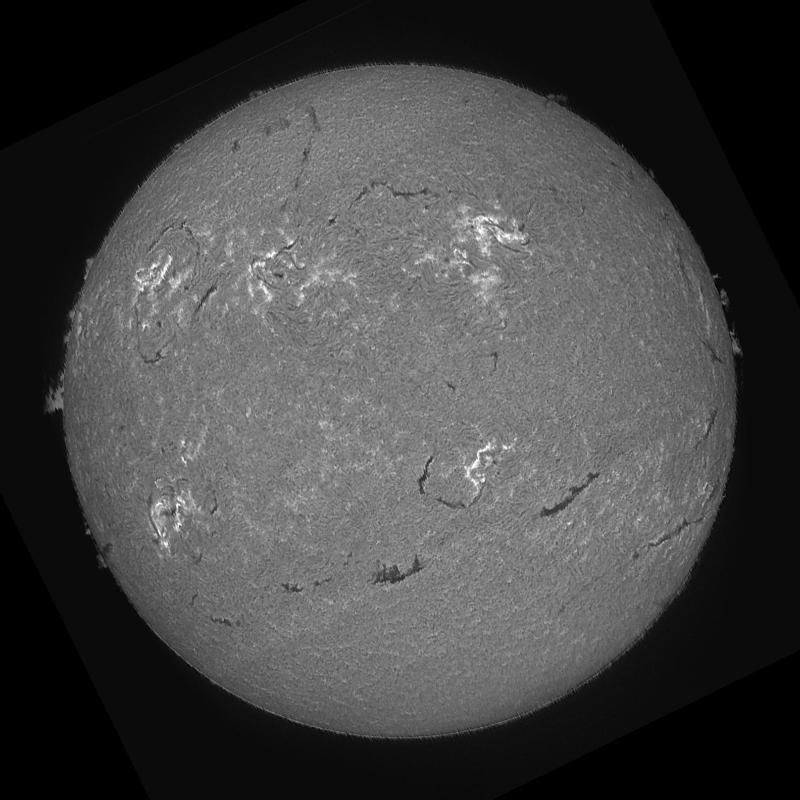 Disque solaire traité