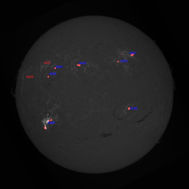 Active regions