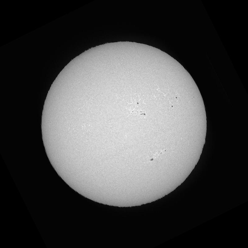 Disque solaire traité