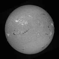 Processed solar disk