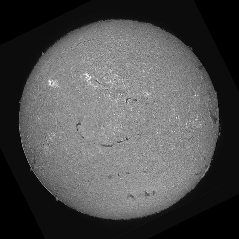 Disque solaire traité