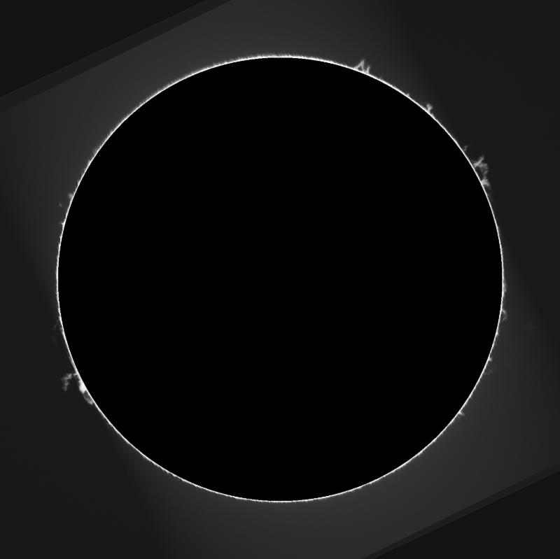h-alpha-protubérances