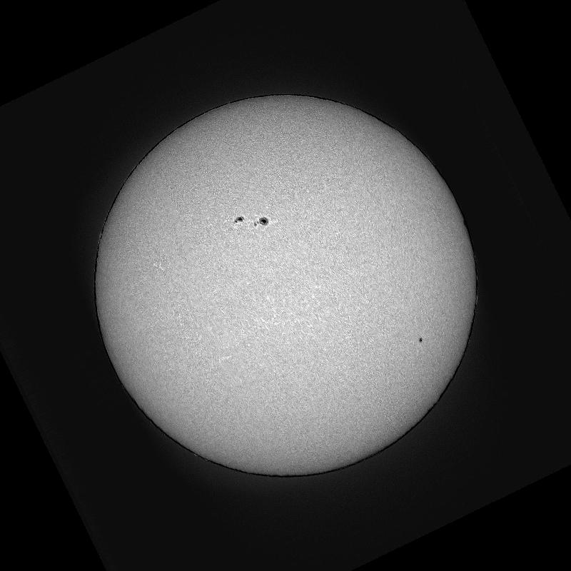 Disque solaire traité