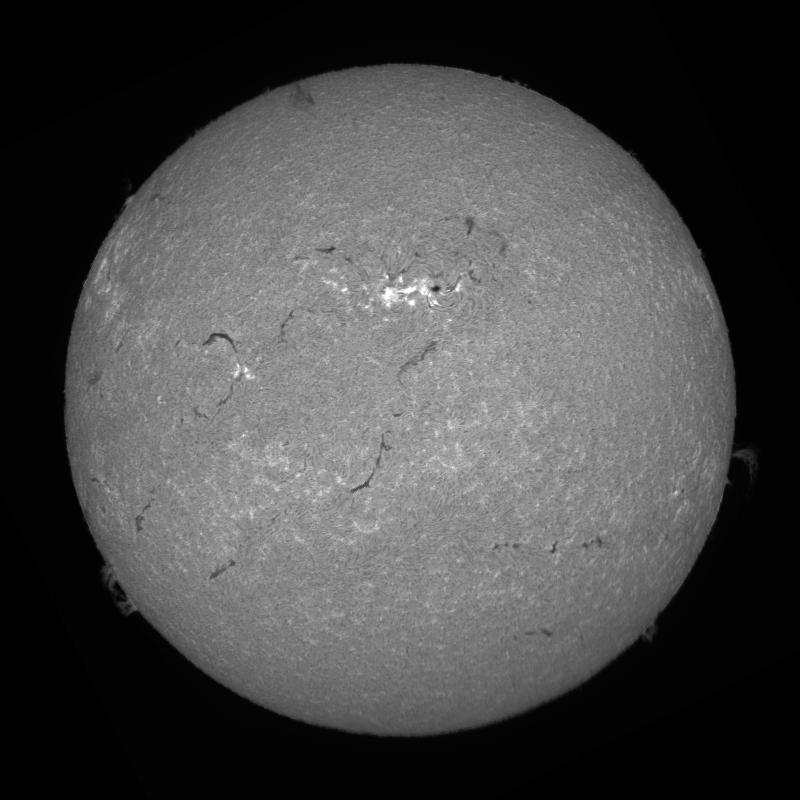 Disque solaire traité