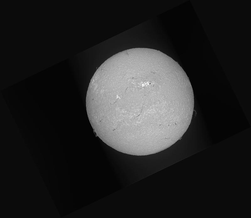 Disque solaire traité