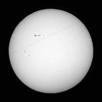 Processed solar disk (continuum)