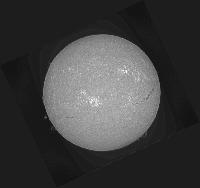 Disque solaire traité