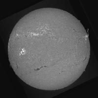Processed solar disk