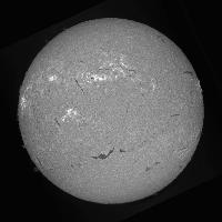 Processed solar disk