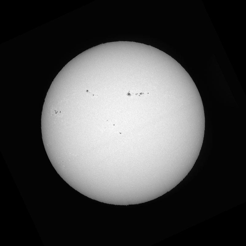 Disque solaire traité