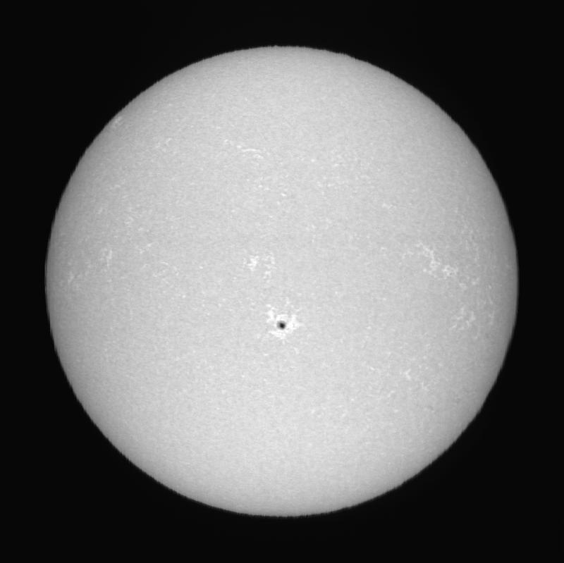 Disque solaire traité (continuum)
