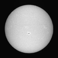 Disque solaire traité (continuum)