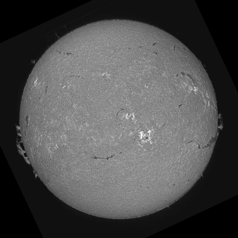 Disque solaire traité