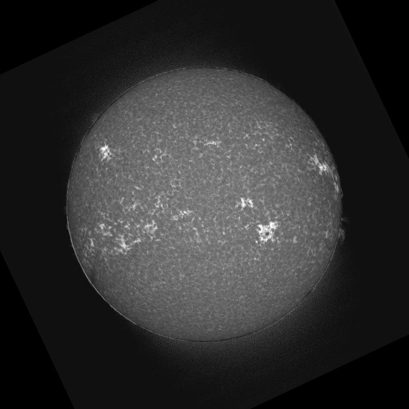 Disque solaire traité