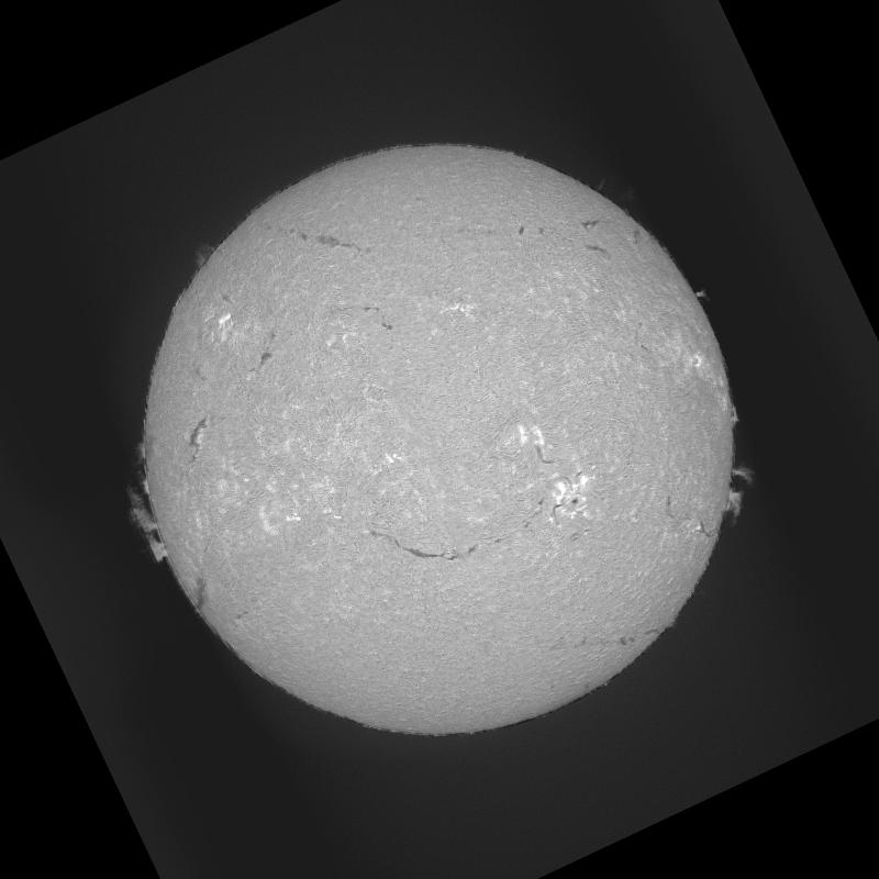 Disque solaire traité