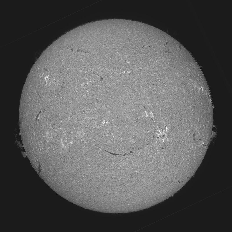 Disque solaire traité