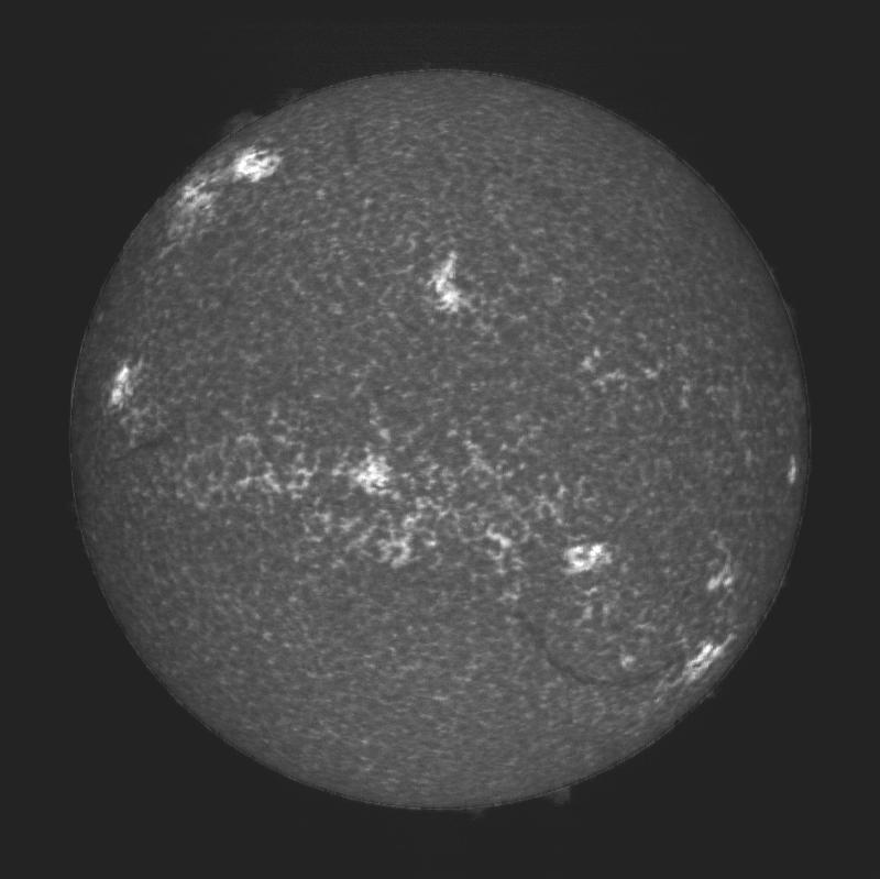 Disque solaire traité